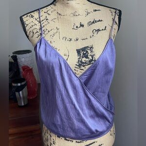 NWT Kimchi Blue for UO Silky Lilac Cross-over Camisole